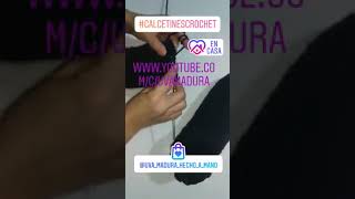 🧶Tejiendo PANTUFLAS para HOMBRE a CROCHET [upl. by Cila256]