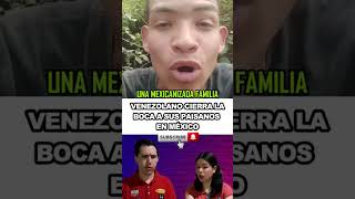 VENEZOLANO MANDA MENSAJE PARA VENEZOLANOS EN MÉXICO subscribe shortvideo youtubeshorts youtube [upl. by Fairfax]