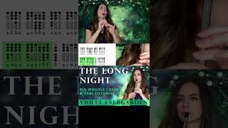 The Long Night  Violet Evergarden  Tin Whistle Tutorial [upl. by Niwri]