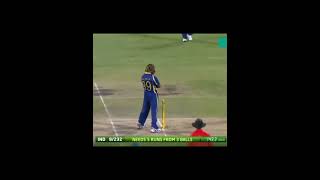 Ms Dhoni 9 Runs 6 Balls Tie Match Ind vs SL [upl. by Ahsenre333]