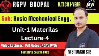 Lec4 II Unit1 II Basic Mech Engg II BME II RGPV II Gateway Classes [upl. by Shimberg]