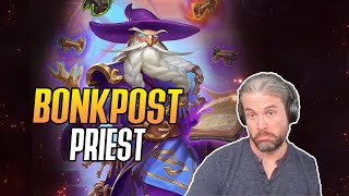 Hearthstone Bonk Post Priest VS Warrior [upl. by Enttirb]