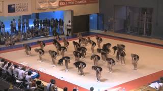 Finale cheerleading Centaures de Grenoble 2012 [upl. by Hardigg]