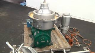 Used Westfalia SAOH5036 Desludger Disc Centrifuge  stock  43879003 [upl. by Adnicaj358]