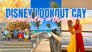 Disney Cruise Vlog The BRAND NEW Lookout Cay at Lighhouse Point [upl. by Wyck]