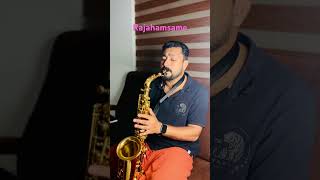 Rajahamsameevergreen Malayalam song kschithrasaxophone by sijo🙏 [upl. by Onitselec]