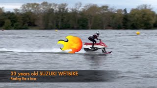 SUZUKI WETBIKE 33 years old jetski James Bond 007 [upl. by Enilegna]