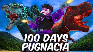 I Spent 100 Days In ARK Pugnacia  Heres What Happened [upl. by Gorrian441]