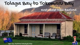 11 Tolaga Bay to Tokomaru Bay Epic East Coast Ride [upl. by Anivlem]