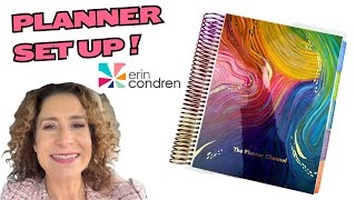 Erin Condren Life Planner Setup 2025 [upl. by Okihcim]