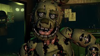 ALL JUMPSCARES  FNaF 3 Five Nights at Freddys 3 [upl. by Varrian]