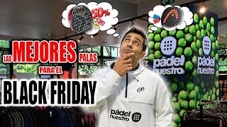 LAS 10 MEJORES PALAS de PADEL para COMPRAR en BLACK FRIDAY 2023  Mejora tu Padel [upl. by Attayek]