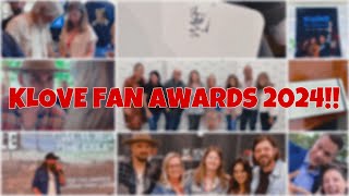 KLOVE FAN AWARDS 2024 VLOG [upl. by Sajet905]