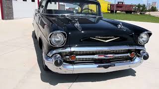 1957 Chevy Bel Air Resto Mod [upl. by Amikehs]