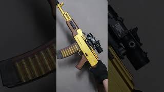 Shining AK47 Toy Gun Cool Design and Shooting Experience [upl. by Ingra]