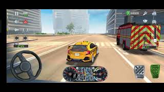 Taxi old 🚖🚧 sim road  evolution2024 real Uber drive sim road gamingcar [upl. by Linskey]