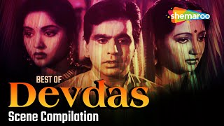 Best Of Devdas Scene Compilation HD  Dilip Kumar Vyjayanthimala Suchitra Sen Hindi Movie Scene [upl. by Ilyak622]