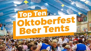 2024  Top 10 Best Beer Tents At Oktoberfest In Munich InDepth Tour [upl. by Gavin376]