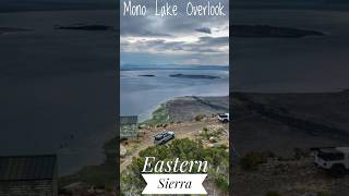 View of Mono Lake from 9000 overlook In Inyo Forest easternsierra overlanding outdoors [upl. by Pennebaker]