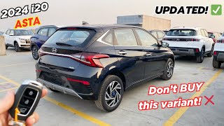 NEW Hyundai i20 Asta 2024 🔥 ₹933 Lakhs not VFM anymore❌ [upl. by Kamin]