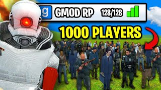 Getting 1000 PLAYERS to Join A Gmod RP Server [upl. by Mohn]