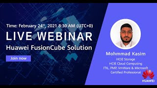 Huawei FusionCube Solution Webinar [upl. by Enram]