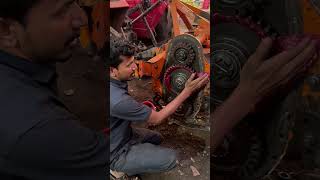 rotavator servicing  🔧 mechanic mh juber inamdar￼￼ [upl. by Tongue]