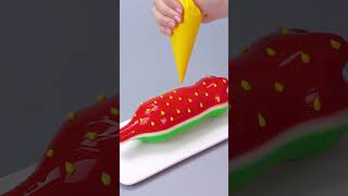 shorts Awesome Watermelon Jelly Hacks [upl. by Nnagem]