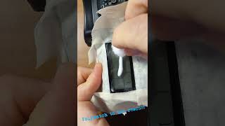 Removing scratches from plastic using Polywatch [upl. by Brinn]