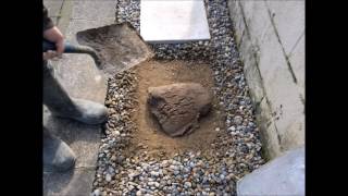 How to lay stepping stones on gravel [upl. by Norward960]