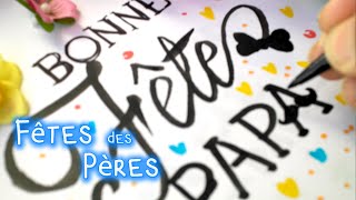 Fêtes des Pêres 6 idées de dessin  DIY [upl. by Aneekahs]