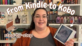 💻 HOW TO get your Kindle books to your Kobo Calibre set up Kepubs and NetGalley 📚 [upl. by Naiva745]