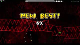 Blood in the Water WR probably 804  Geometry Dash [upl. by Ginnie221]