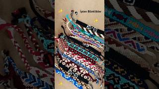 İpten Bileklikler ✨ braceletbook iptenbileklik bileklik braceletmaking hobi keşfet kendinyap [upl. by Gilliette]