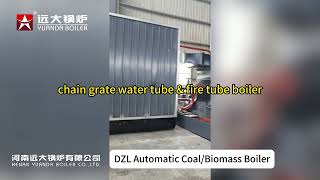 Chain Grate Boiler System DZL Biomass Coal Hot Water Heater Boiler DZL Biomass Coal Steam Boiler [upl. by Nay]