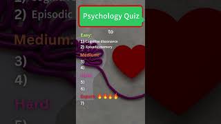 quotCan You Pass This Quick Psychology Test  1Minute Challengequot [upl. by Cull]