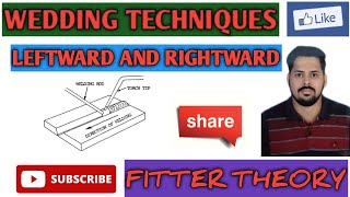 WELDING METHOD  LEFTWARD METHOD RIGHTWARD METHOD BACK AND FORE HAND WELDING [upl. by Towland]