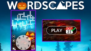 Wordscapes Daily Puzzle October 31 2024 [upl. by Derby892]