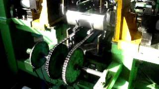 Muffler LockSeaming MachineHanwooAVI [upl. by Amikahs]