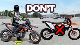 KTM 690 SMC R vs 690 Enduro R  Which is BETTER [upl. by Atisusej601]