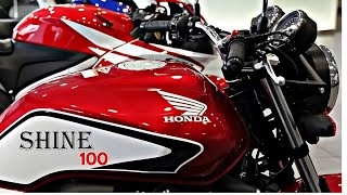 New Model Honda Shine 100cc Bike Price Fetures Spefication launch 2024Full Details [upl. by Hcone]