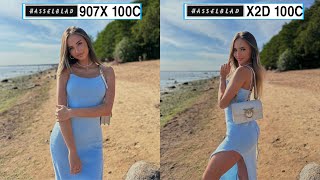 Hasselblad 907X amp CFV 100C Vs Hasselblad X2D Camera Test Comparison [upl. by Cassaundra864]