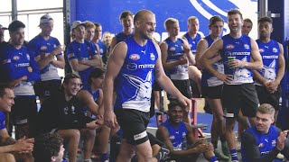 Ben Cunnington finds out hes making his AFL return after cancer battle August 10 2022 [upl. by Germano]