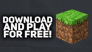 How To Download amp Play Minecraft On PCMac For Free  2024 Easy [upl. by Hairem]