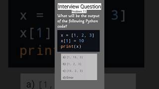 Python Coding Interview Question  11  Python Problem  Python MCQ  The PyPlay pythonchallenge [upl. by Dorlisa]