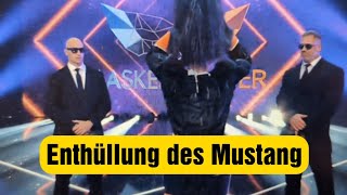 The masked Singer finale 2023 der Mustang die Enthüllung themaskedsinger2023 [upl. by Housen]