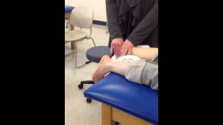 Ankle Joint mobilization [upl. by Minton]