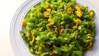 How To Make Snake Gourd  Healthy Snake gourd Recipe  Chichinda Bhujia Recipe  chichinga Bhaji [upl. by O'Kelly]