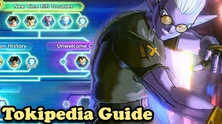 DBXV2 Complete Tokipedia Guide in Dragon Ball Xenoverse 2 with Lord Paragon Perfection [upl. by Dudley]