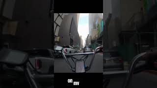 Uber Eats Bike Delivery In NYC [upl. by Mallen781]